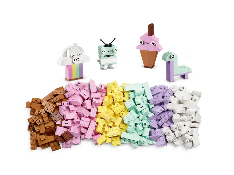 Lego creative pastel fun classic blocks