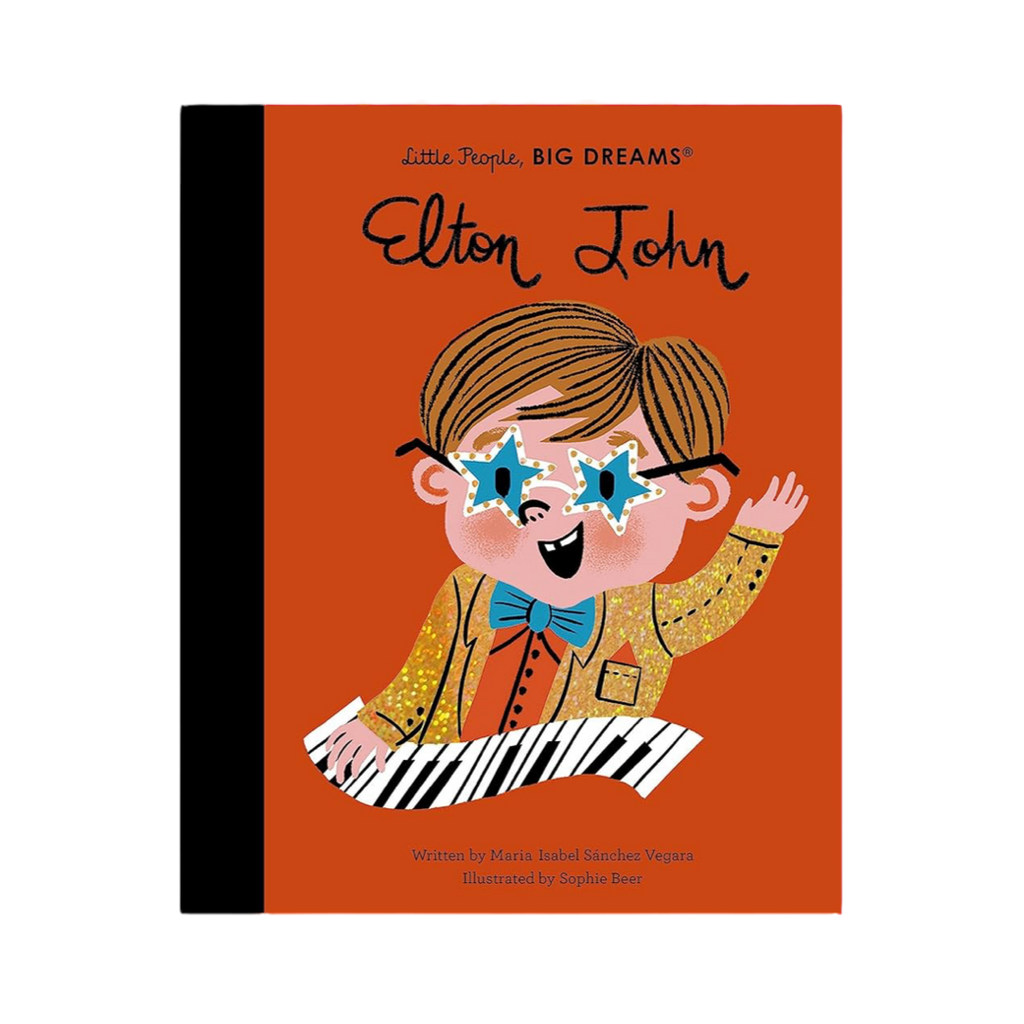 glittery life of Elton John Little People Big Dreams