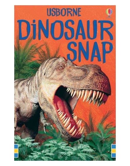 usborn dinosaur snap card game