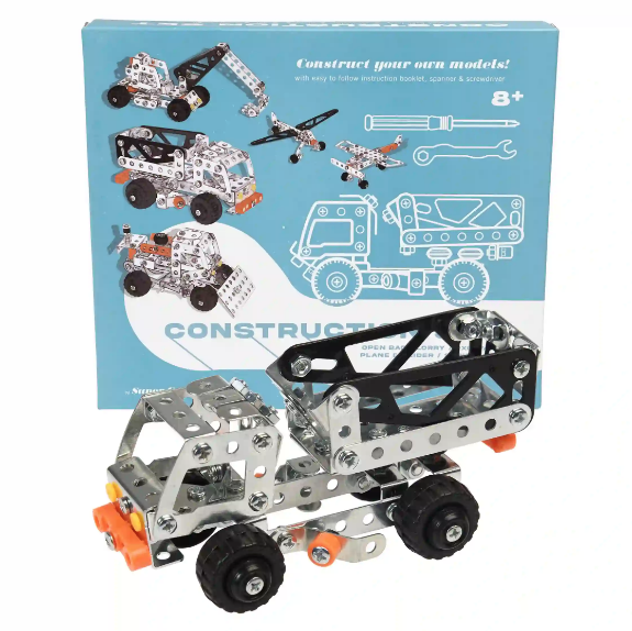 Metal 5 in 1 vehicle build set for 8+ years old